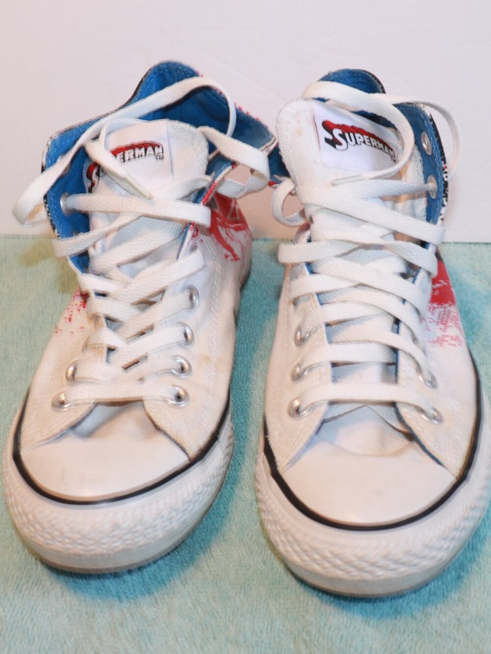 Converse DC Comics Chuck Taylor All Star High Superman Size 6.5Men’s 8.5 Women’s